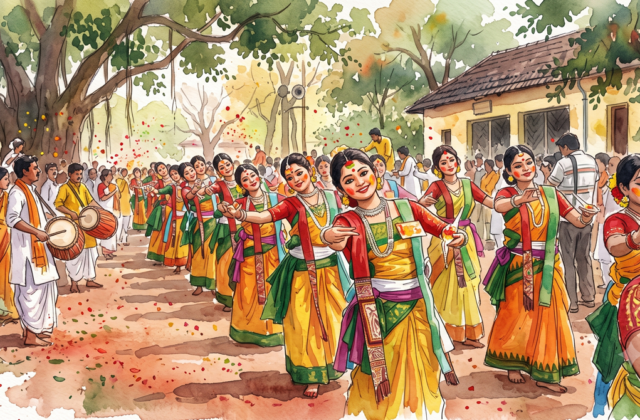 Basanta-Utsav-Bolpur-Santiniketan