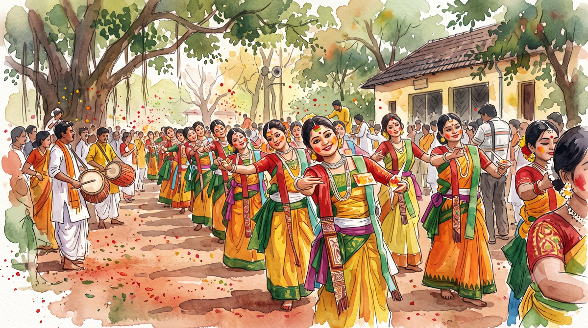 Basanta Utsav: Springtime Magic in Santiniketan!