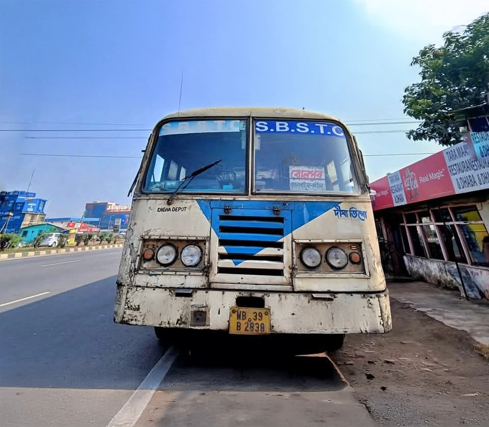 SBSTC Connection: Bolpur - Digha - Bolpur!