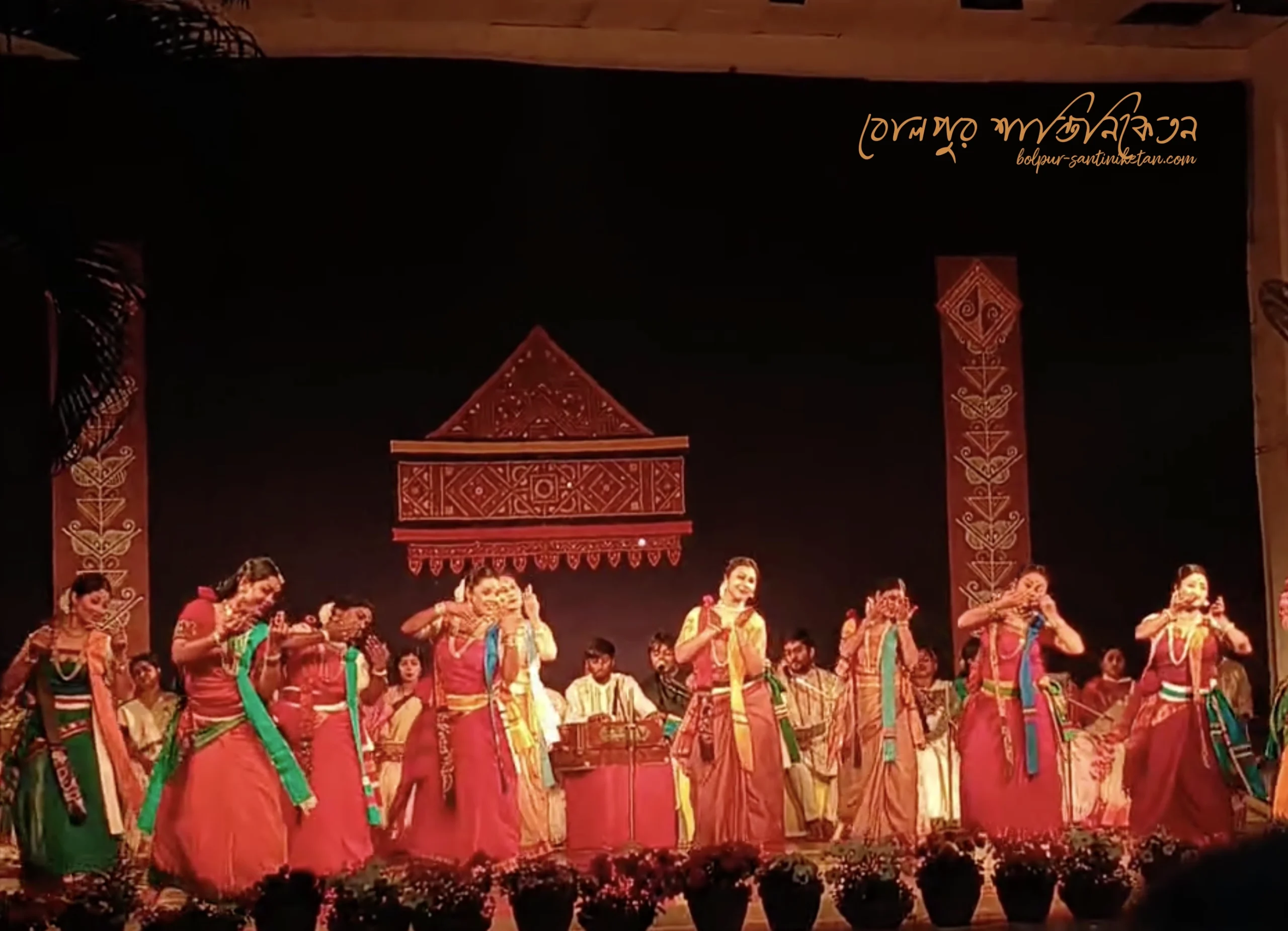 a lively reunion festival organized by the alumni of Sangit Bhavan