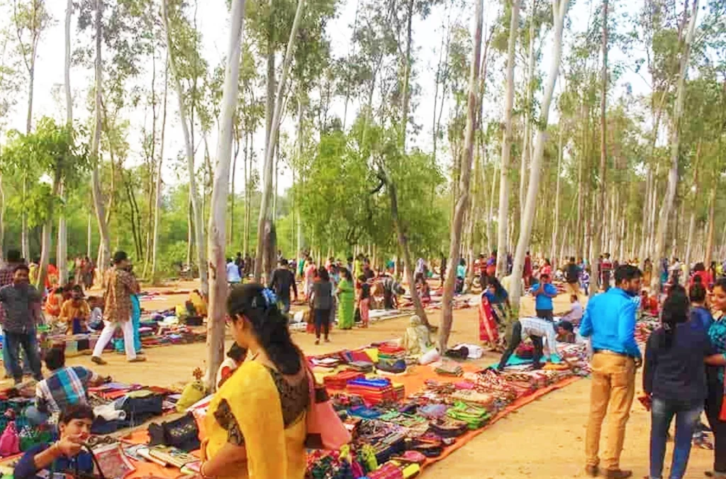 Sonajhurir Haat Santiniketan, Visit Khoai Haat