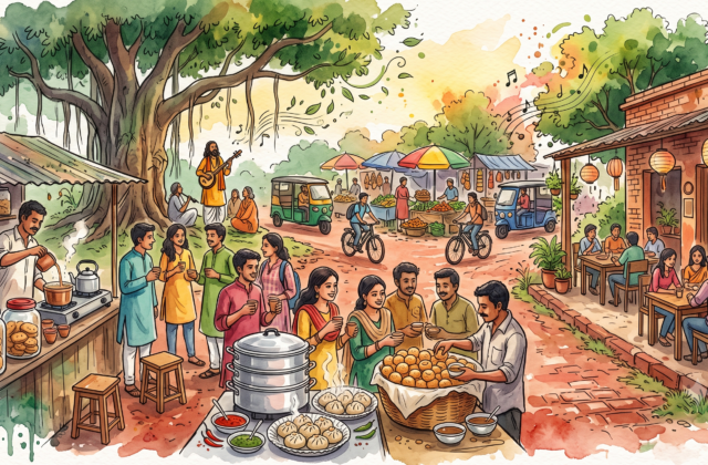 The Ultimate Santiniketan Food Guide: Street Food to Cosy Cafes