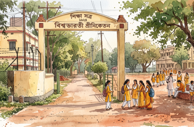 Sriniketan, Visva-Bharati, Siksha Satra, Education
