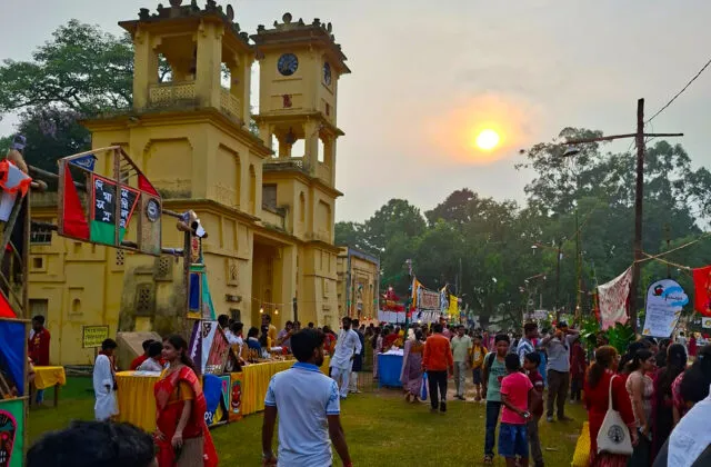 Ananda Bazar, Santiniketan, Visva Bharati