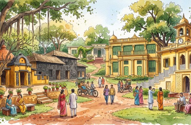 Heritage Houses of Santiniketan