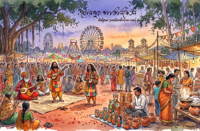 Santiniketan Poush Mela handicrafts, Poush Mela travel tips
