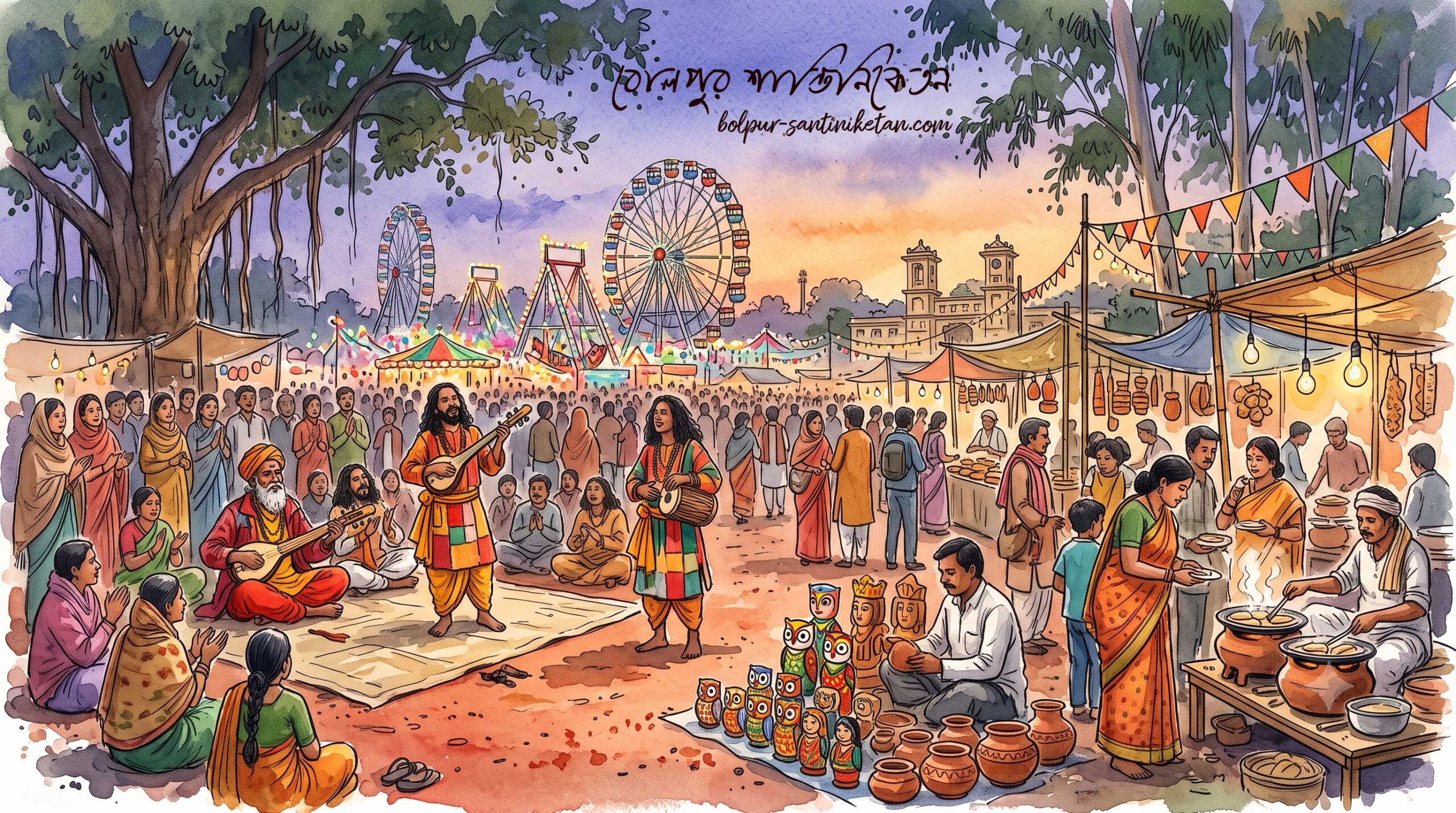 Santiniketan Poush Mela handicrafts, Poush Mela travel tips